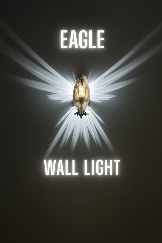 "Luminous Owl Wall Lamp – Elegant Ambient Light for Modern Interiors"