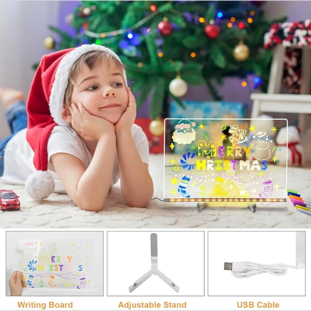 ✨ LED Interactive Glow Board – Creative Message & Decoration Light Panel