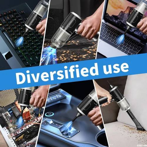 🔥 Portable Rechargeable Handheld Turbo Fan – 1200mAh High Power Cooling ❄️🔋