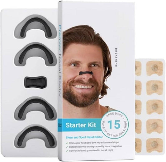 🌙 Premier Nasal Dilator Starter Kit – 15 Days of Better Breathing