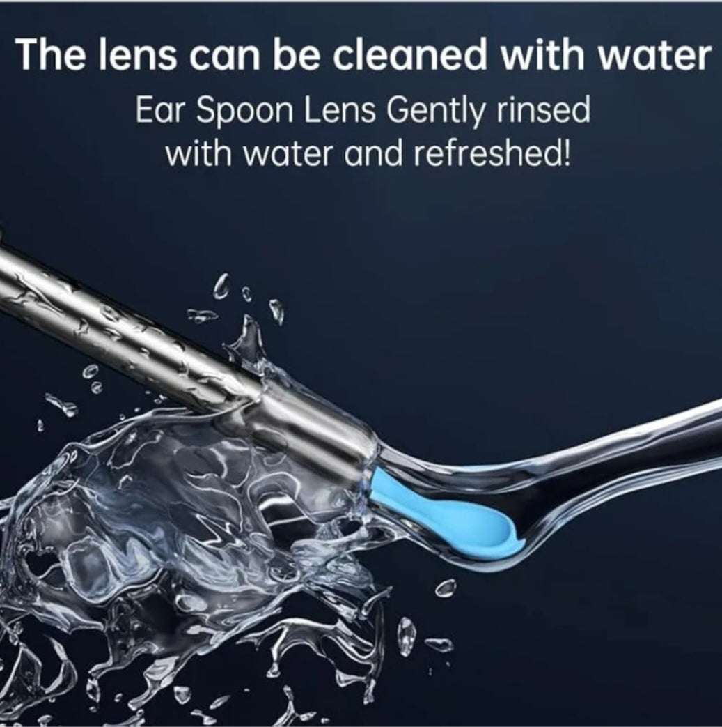 🧠 Smart Visual Ear Cleaner – 1080P HD Otoscope with 6 LED Lights