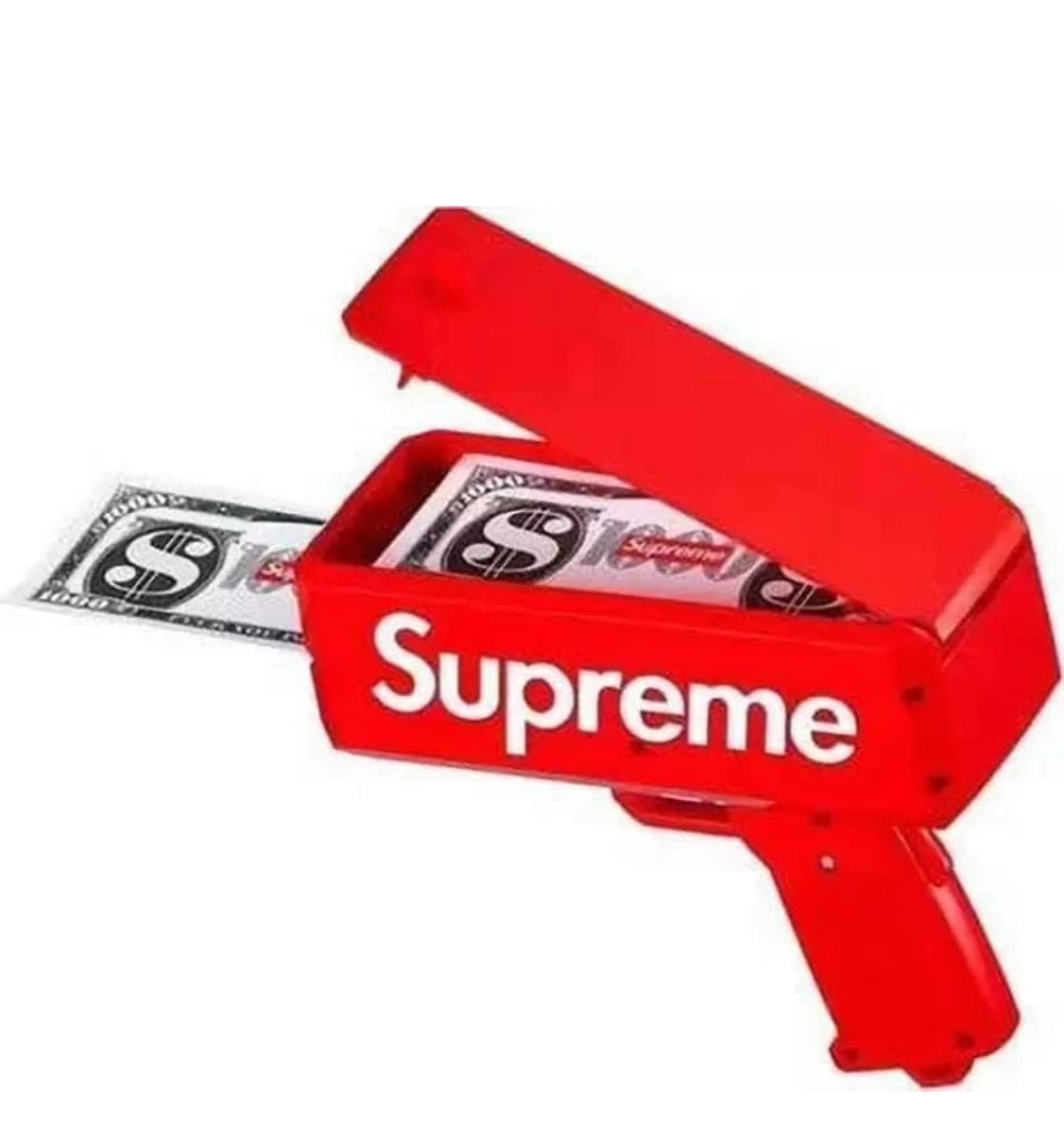 💸 Super Money Gun – Automatic Cash Sprayer Toy