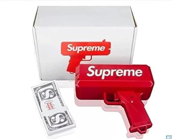💸 Super Money Gun – Automatic Cash Sprayer Toy