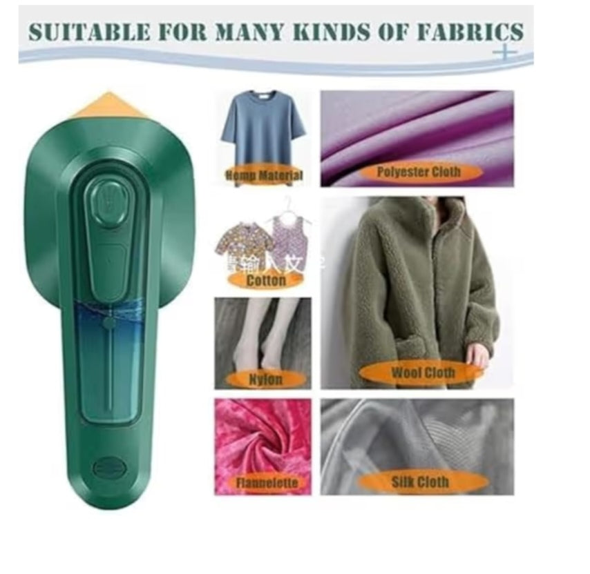 🧼 Compact Sharp-Corner Fabric Steamer & Mini Iron