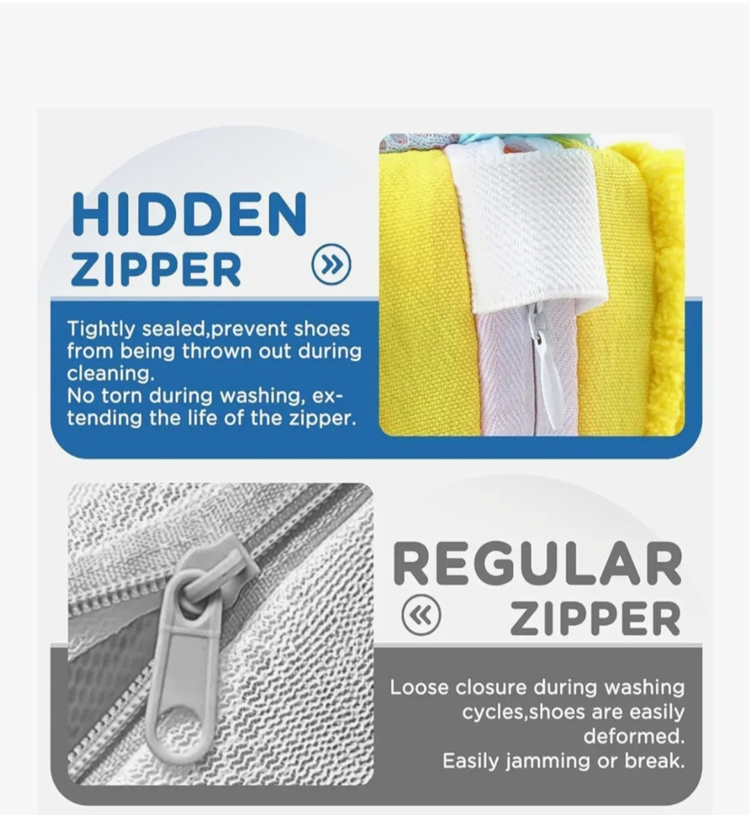 🧺 Shoe Laundry Bag – Easy Shoe Washing Solution 👟