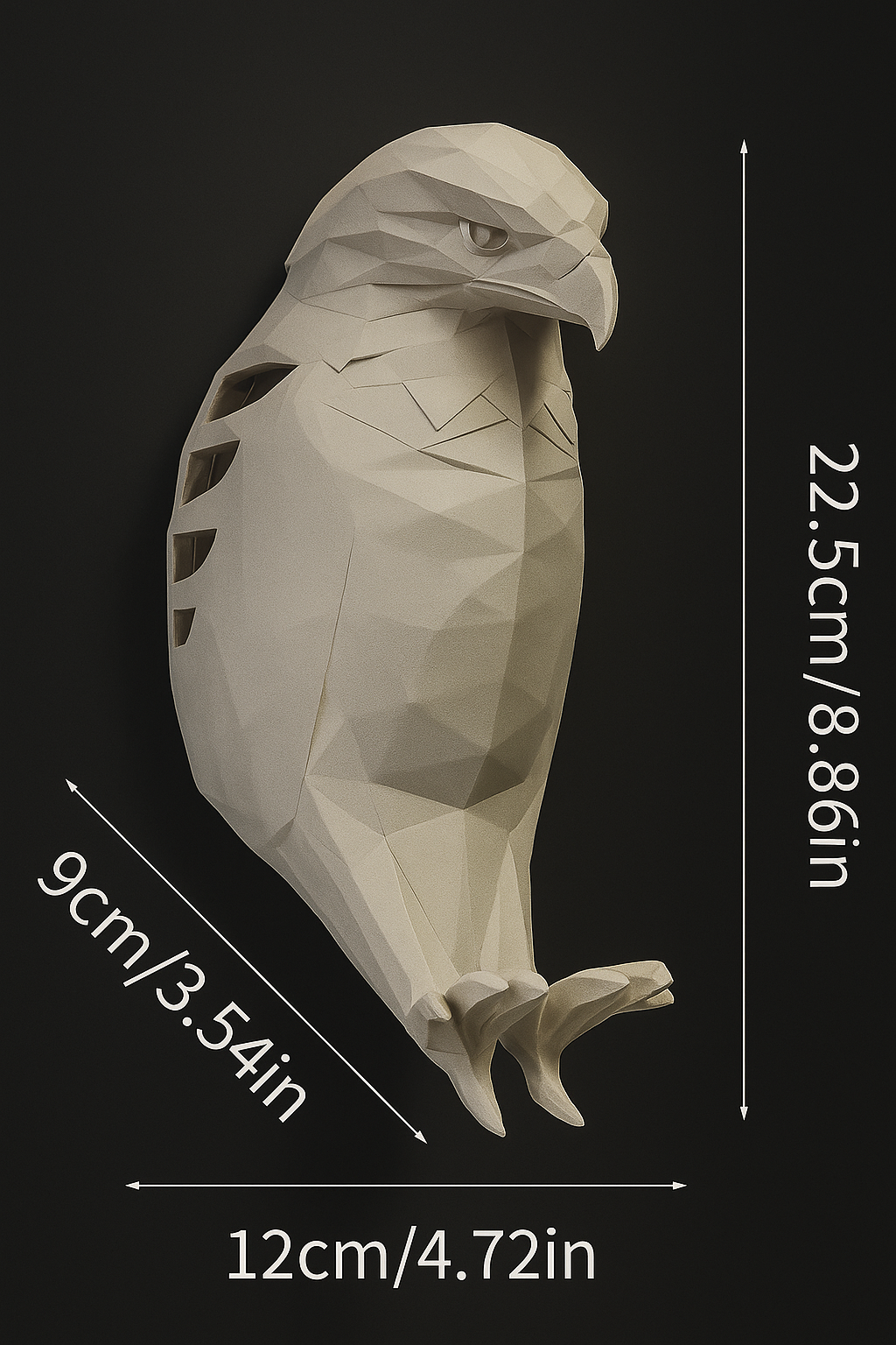 "Luminous Owl Wall Lamp – Elegant Ambient Light for Modern Interiors"