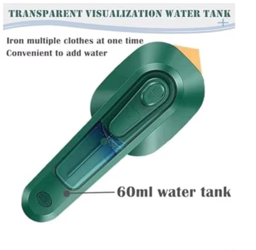 🧼 Compact Sharp-Corner Fabric Steamer & Mini Iron