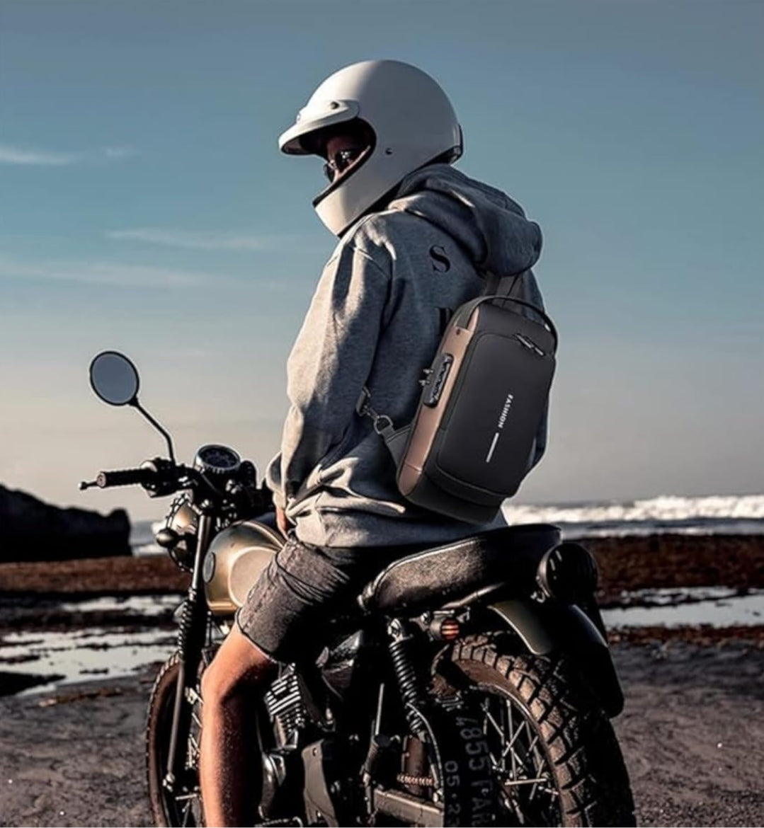 🎒 Premium Anti-Theft Sling Backpack – Stylish & Waterproof