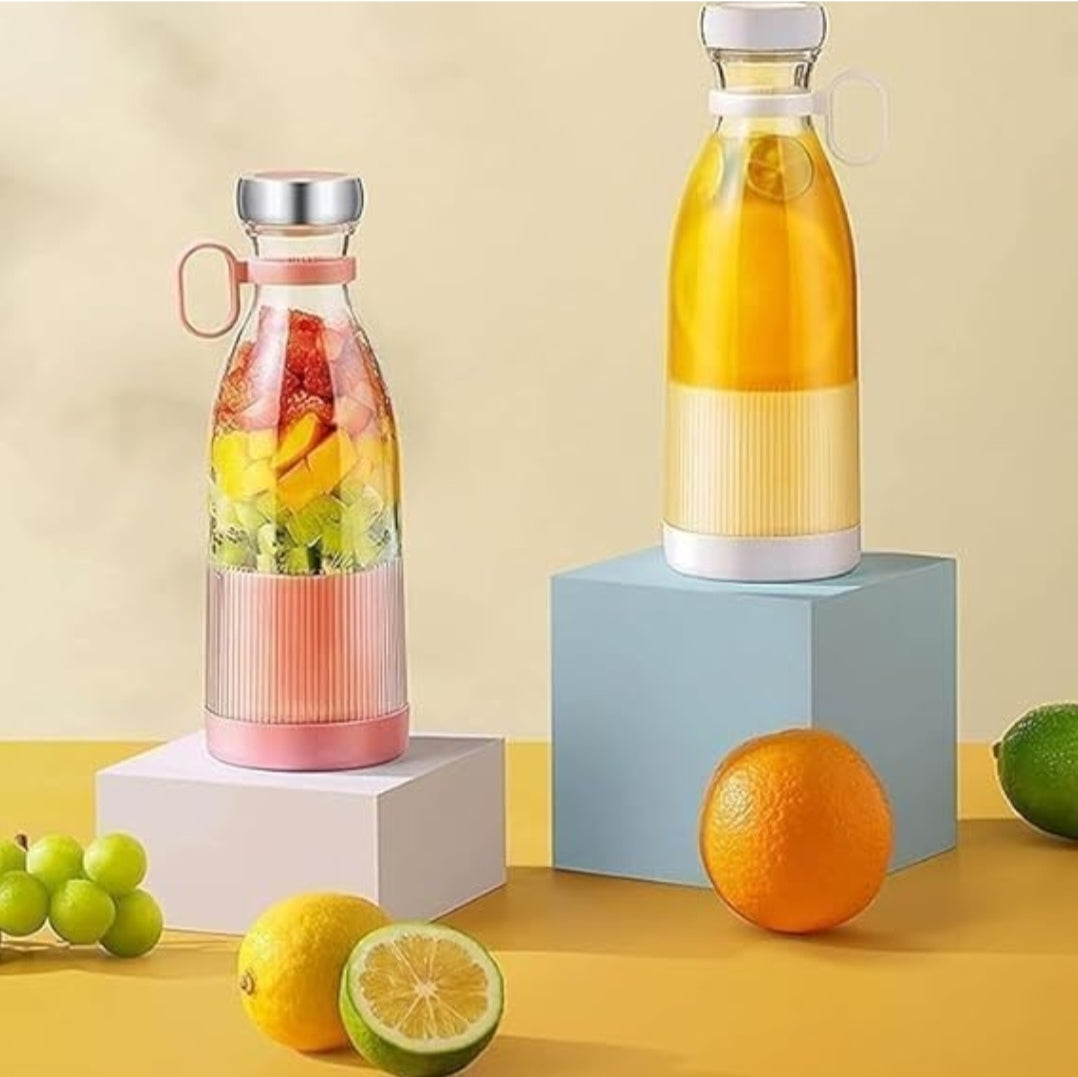 🧃 Portable 6-Blade Mini Juicer – Updated Version