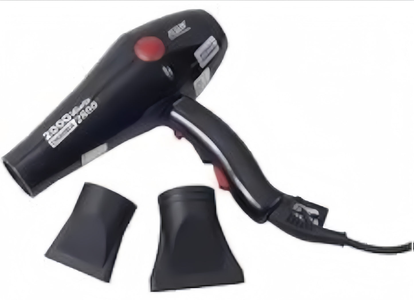 🔥 Professional 2000W Hair Dryer with Concentrator Nozzle – Fast & Powerful Styling