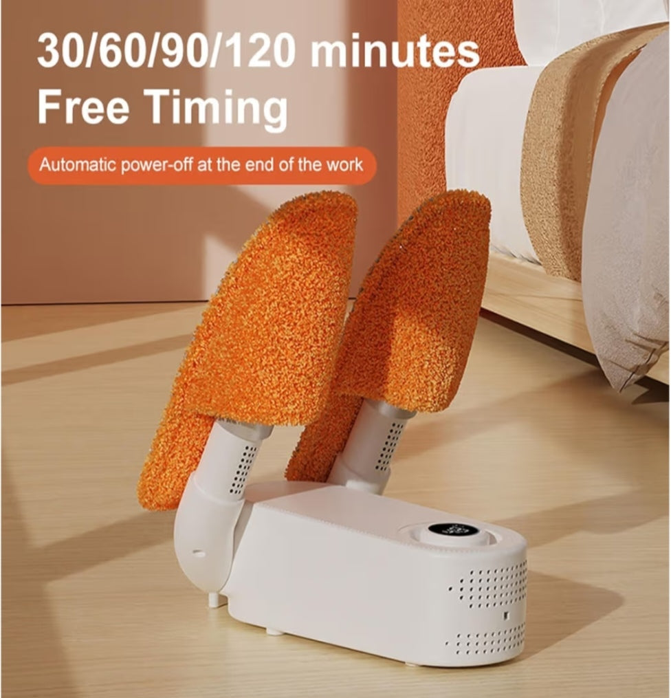 🔥 Dual Flame Electric Shoe Dryer 👟
