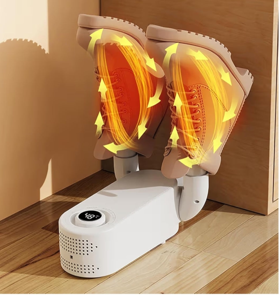 🔥 Dual Flame Electric Shoe Dryer 👟