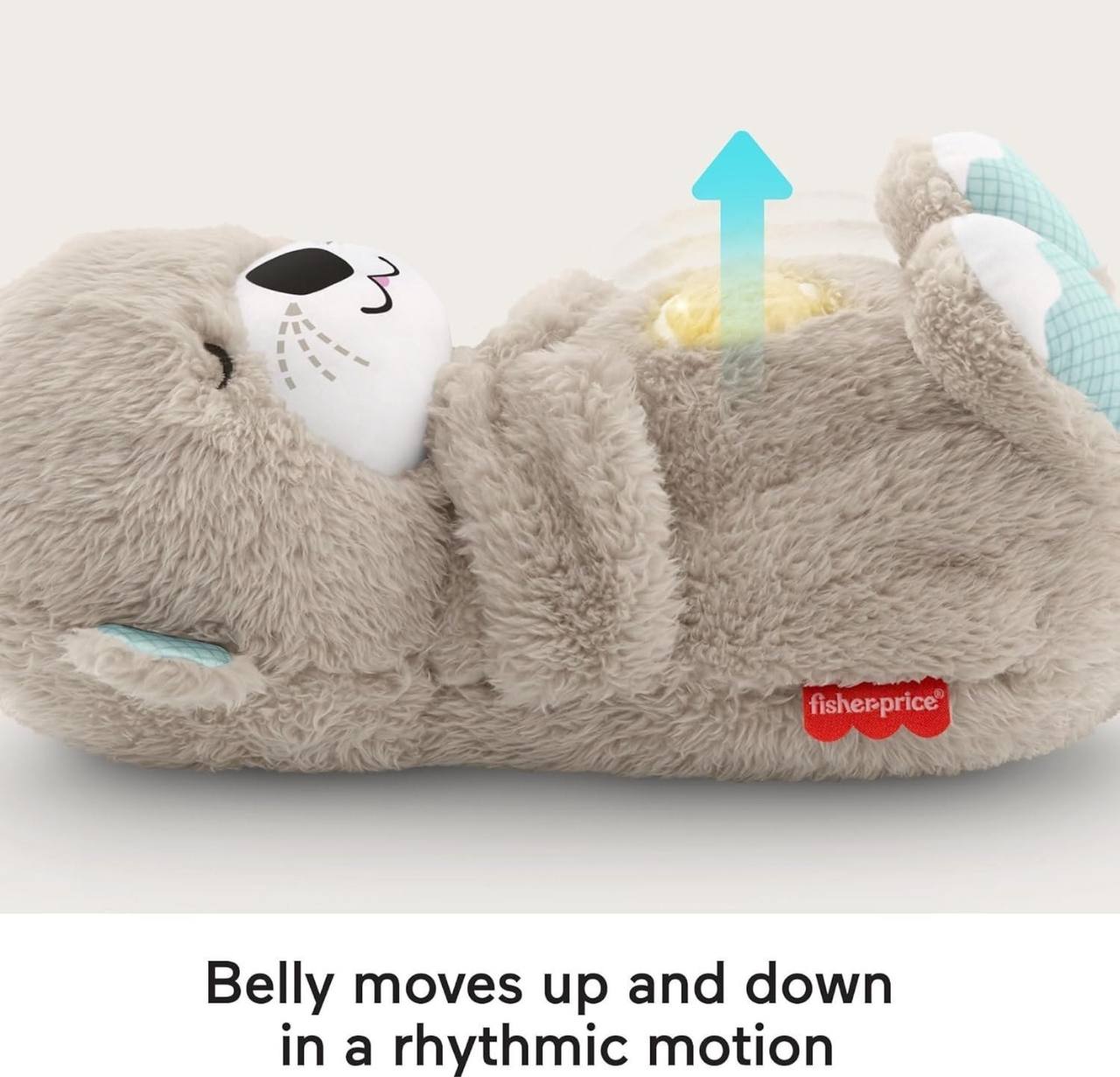 🦦 Glow Belly Otter Plush Toy – Soft Night Light Cuddly Teddy for Kids 🌙✨