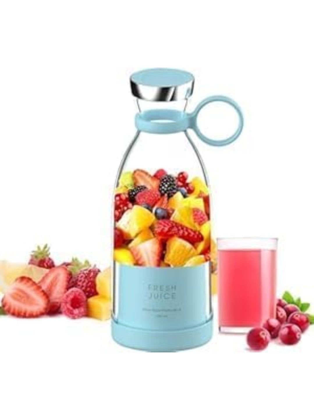 🧃 Portable 6-Blade Mini Juicer – Updated Version