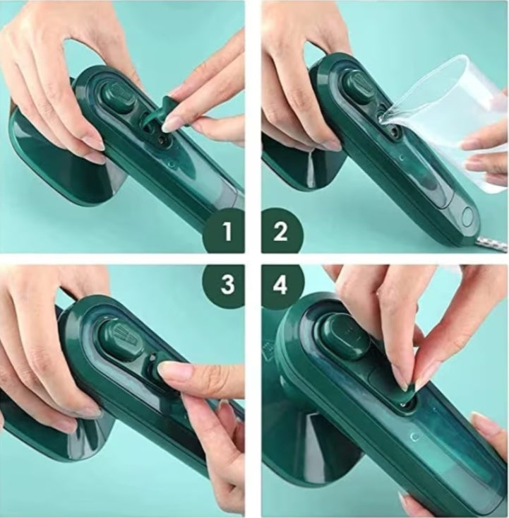 🧼 Compact Sharp-Corner Fabric Steamer & Mini Iron