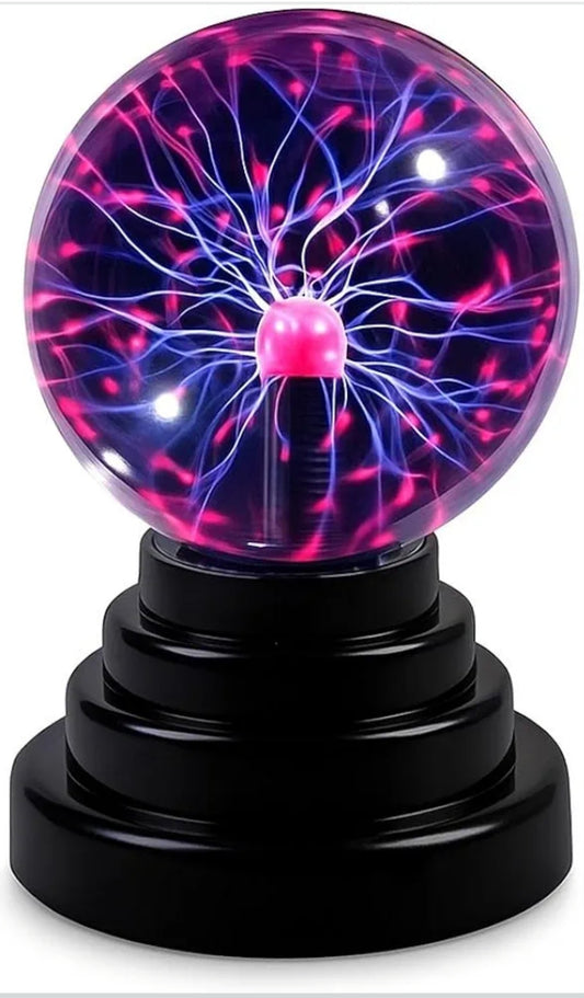🌌 Plasma Magic Touch Globe Lamp – Interactive Lightning Sphere