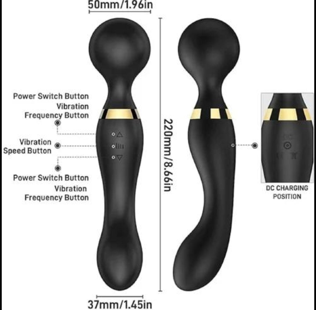 ✨ COLBEX Rechargeable Full Body Massage Stick – 8 Vibration Speeds | Waterproof & Ergonomic Design 💆‍♀️