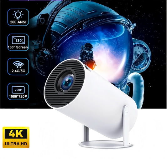 🎥 Smart Mini HD Projector with Remote | Home Theater Cinema Projector 📽️