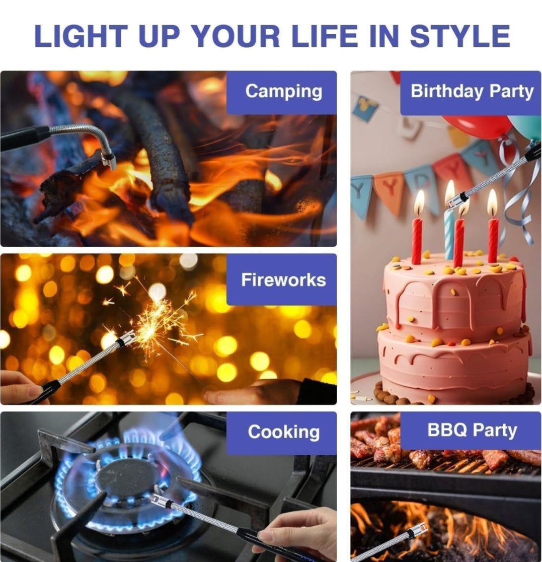 🔥 Electric USB Rechargeable Lighter – Flexible Neck PRO Model 🔋