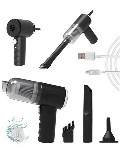 🔥 Portable Rechargeable Handheld Turbo Fan – 1200mAh High Power Cooling ❄️🔋