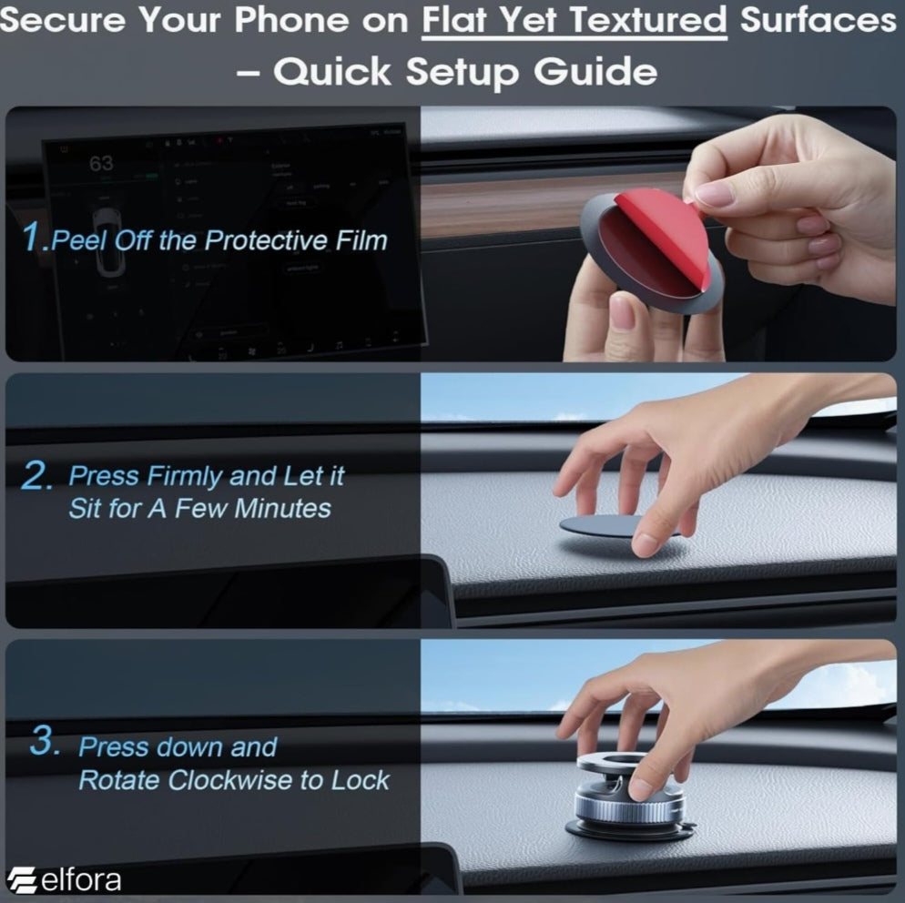 📱 MagSafe Magnetic Ring Holder – Ultra-Strong Mount for All Phones